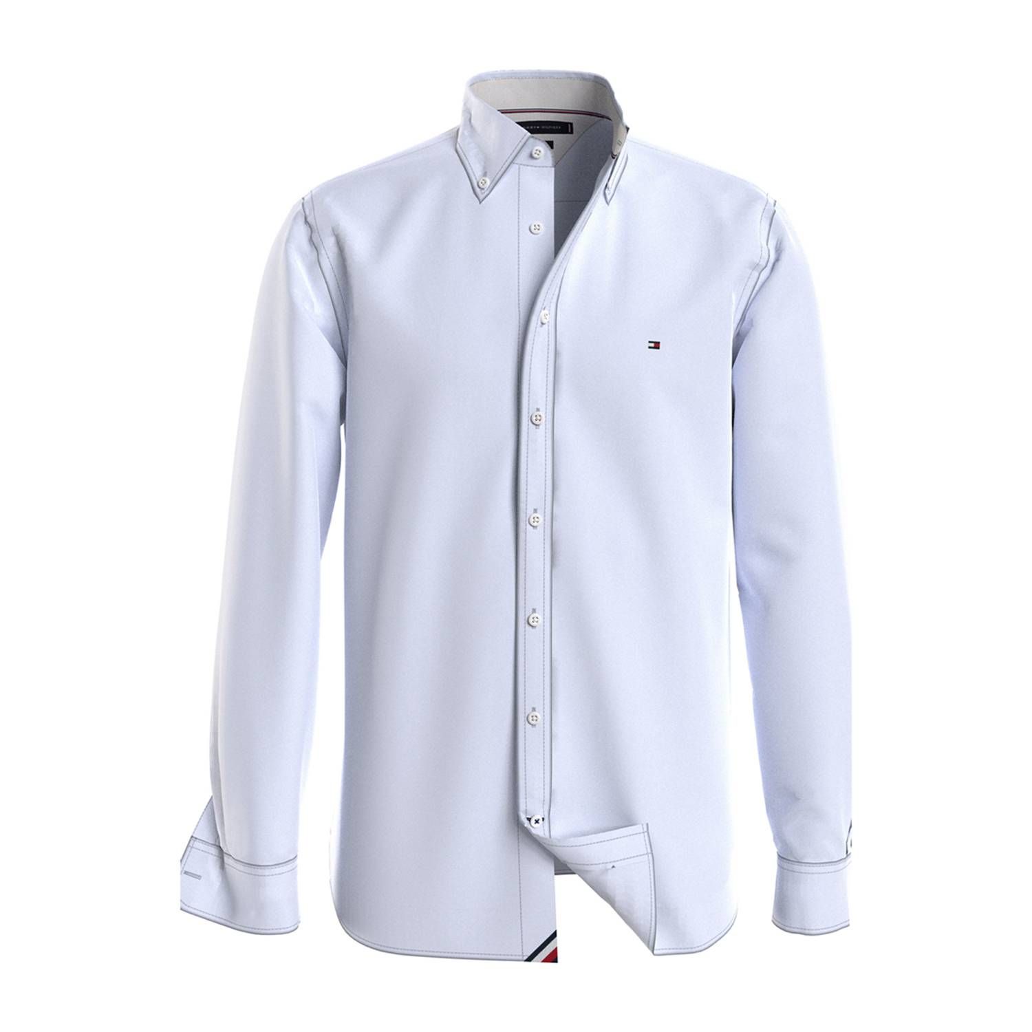 Tommy Hilfiger Áo sơ mi tay dài nam Classic Flex Poplin Shirt