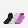Under Armour - Bộ ba đôi Vớ tất nam nữ Armourdry Run Lite Running Socks