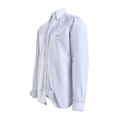 Tommy Hilfiger - Áo sơ mi tay dài nam Classic Flex Poplin Shirt