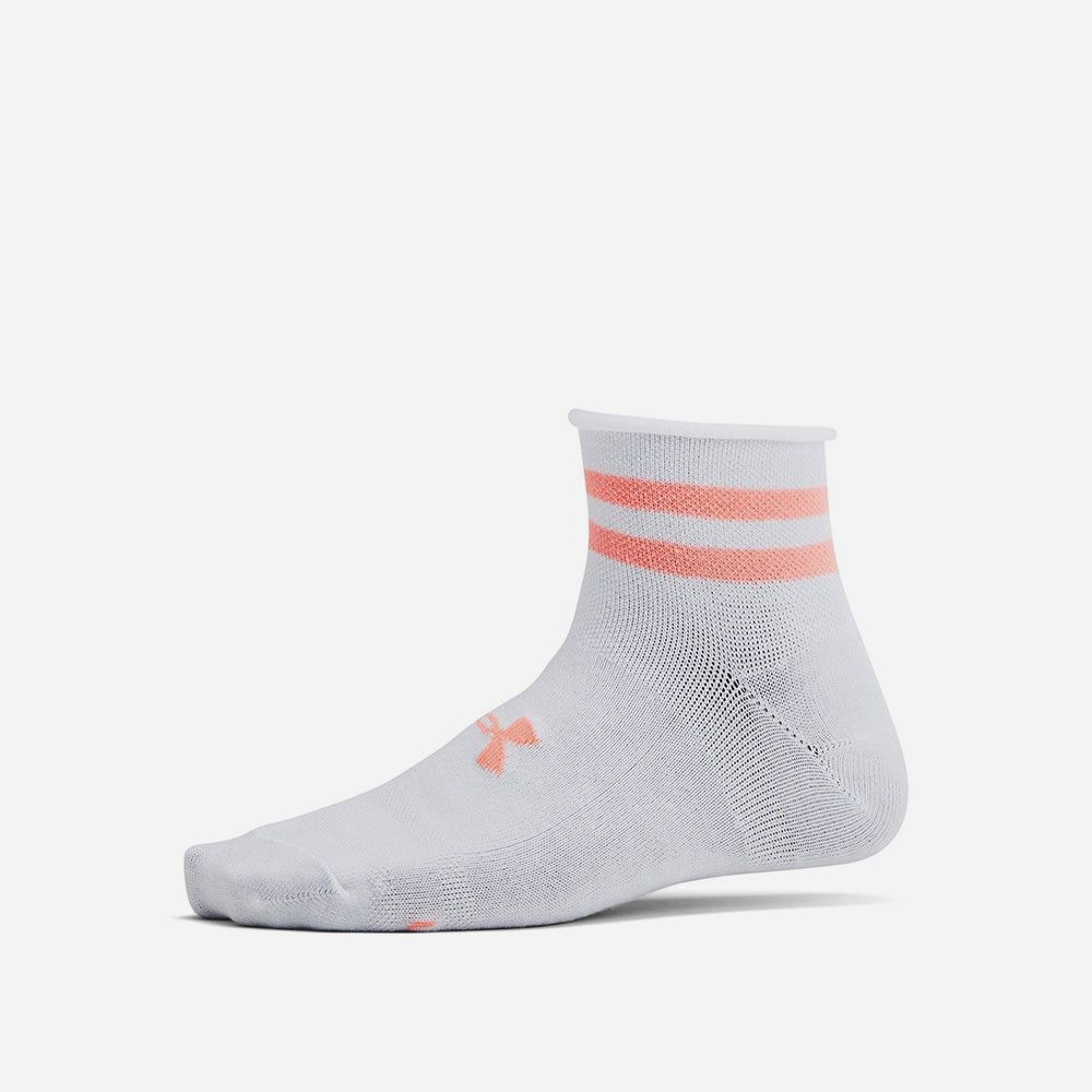 Under Armour - Bộ ba Vớ tất cổ cao nữ Essential 3-Pack Lifestyle Socks