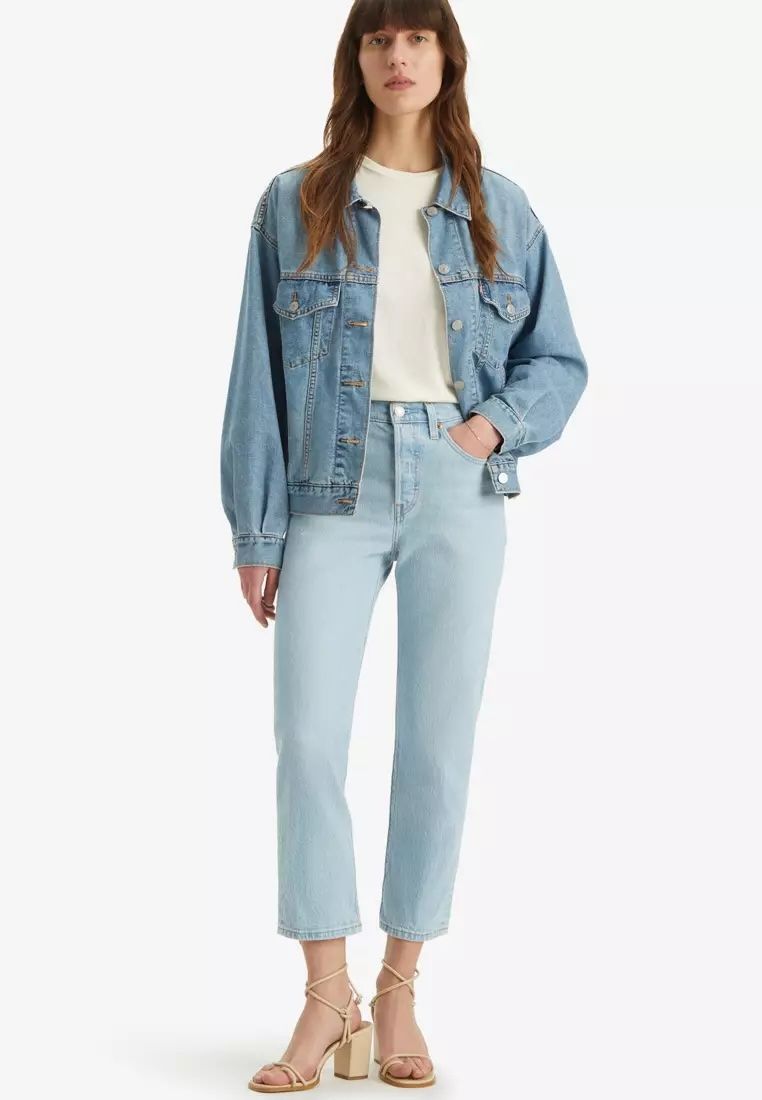 Levi's - Quần jeans dài nữ Women's 501® Original Cropped Jeans