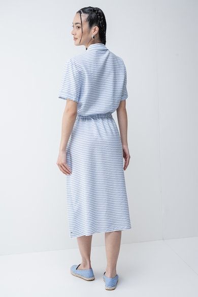 Tommy Hilfiger - Đầm nữ Crinkle Viso Mix Shirt Dress
