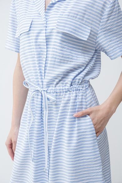 Tommy Hilfiger - Đầm nữ Crinkle Viso Mix Shirt Dress