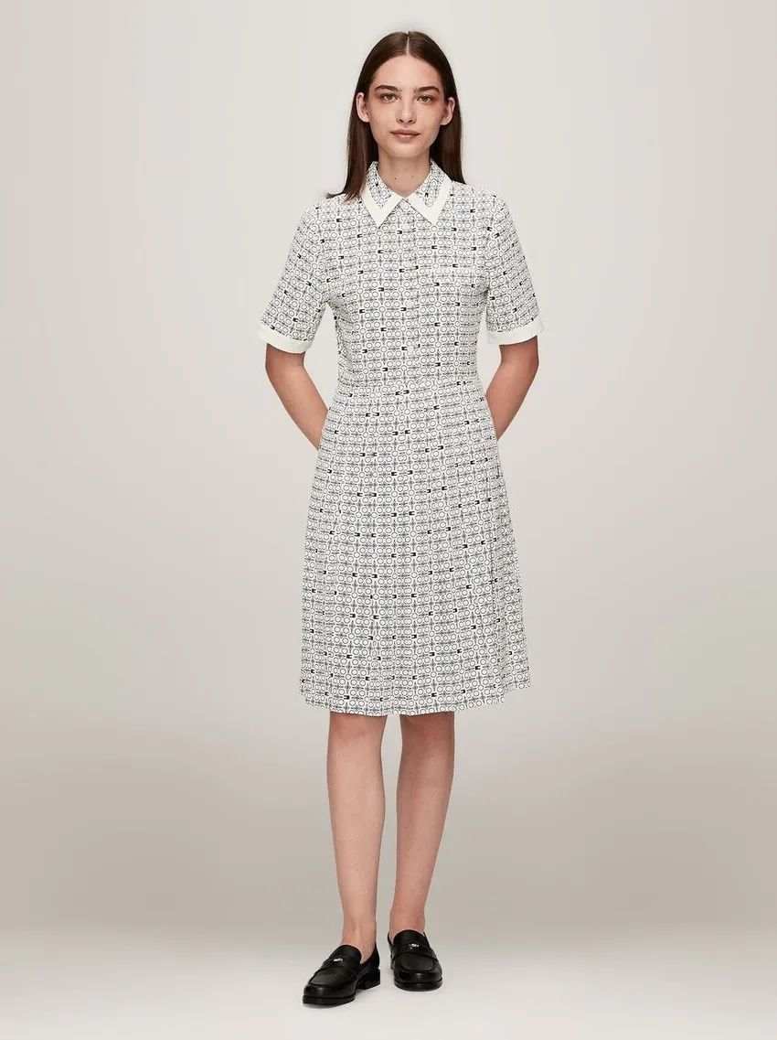 Tommy Hilfiger - Đầm nữ Premium Flower Pleat Dress