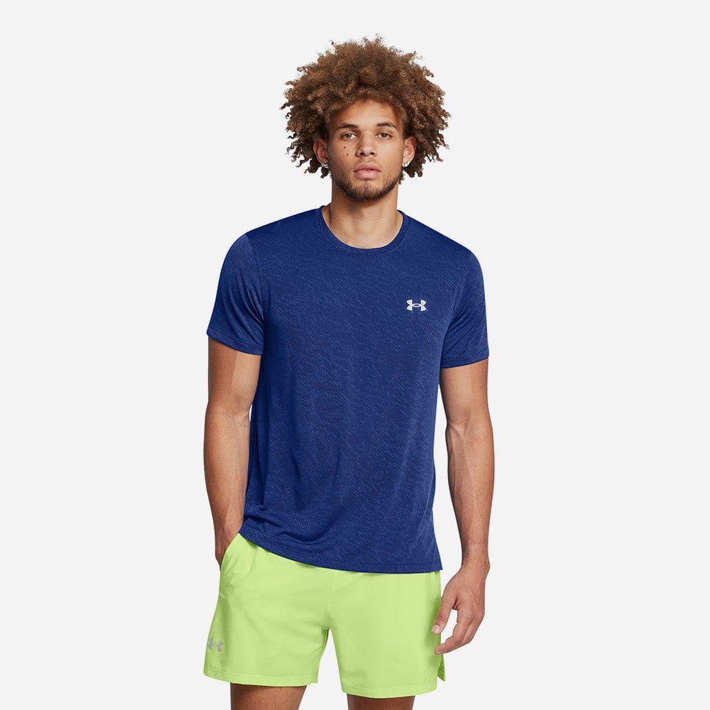 Under Armour - Áo thun nam Launch Camo Running Tee
