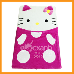 Nệm mỏng Kitty cao su nhân tạo êm 1,2x 2m