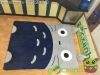 Nệm mỏng Totoro cao su nhân tạo êm 1,6 x 2m