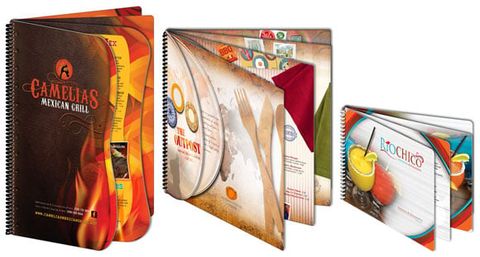  MENU NHỰA PVC A4 - A3 - A5 