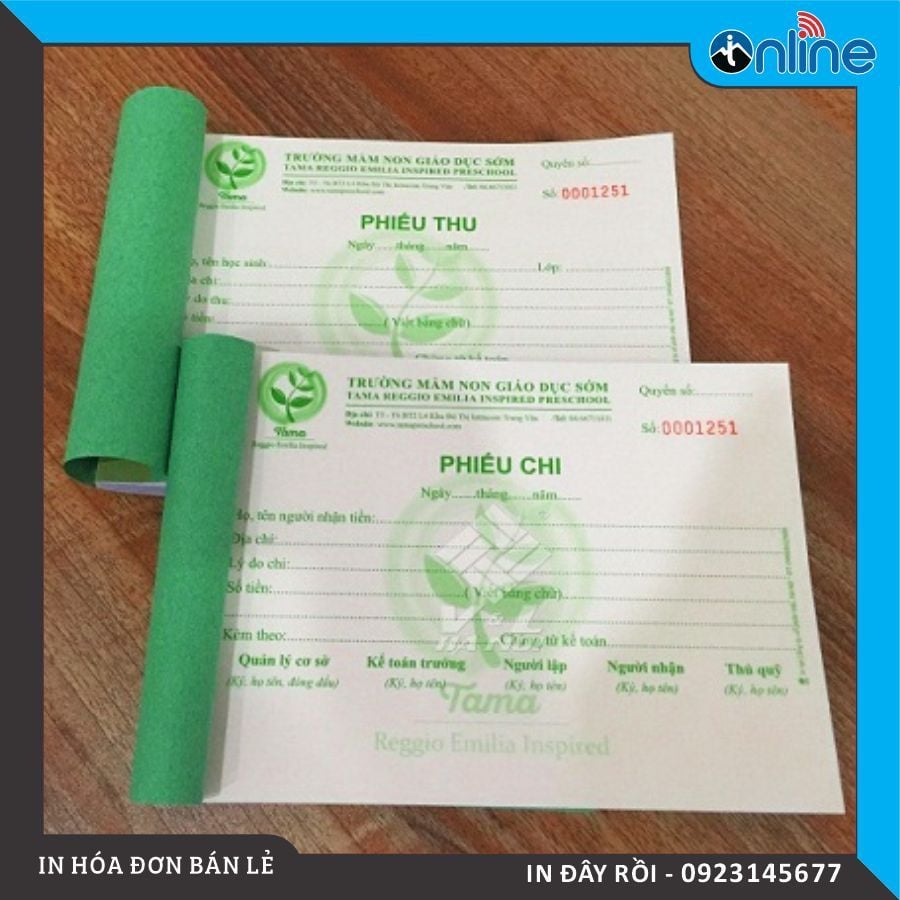  IN HÓA ĐƠN BÁN LẺ A5 