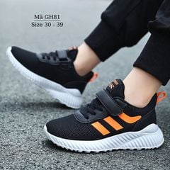 Giày thể thao cho bé trai siêu nhẹ dáng sneaker thời trang khỏe khoắn năng động học sinh tiểu trung học  đi học chạy bộ 5 - 12 tuổi GH81