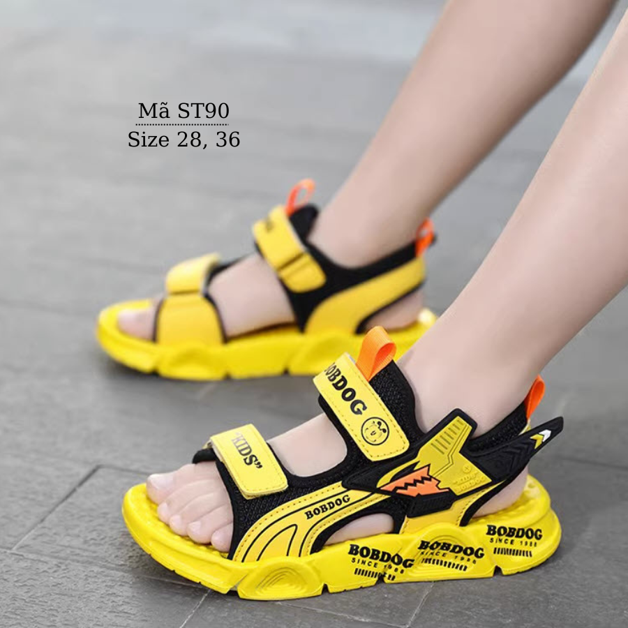 Dép Sandal Cho Bé Trai BOBDOG 4 - 5 Tuổi Dáng Thể Thao Phong Cách Hàn Quốc Đi Học Đi Biển ST90