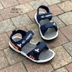 Sandal bé trai đi học êm nhẹ 7 - 12 tuổi quai ngang thể thao khẻo khoắn năng động chính hãng KENTO Việt Nam Xuất Khẩu thời trang ST83