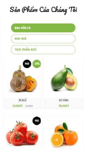 Mẫu website suplo organic