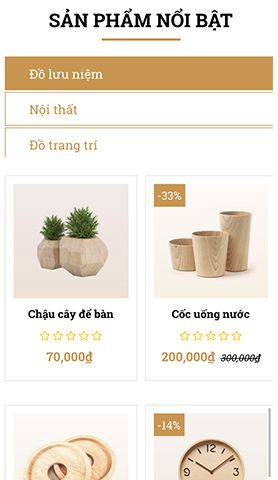 Mẫu website suplo wood