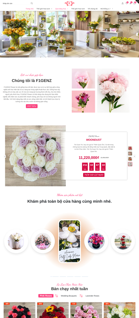 F1GENZ Flower - Tiệm Hoa