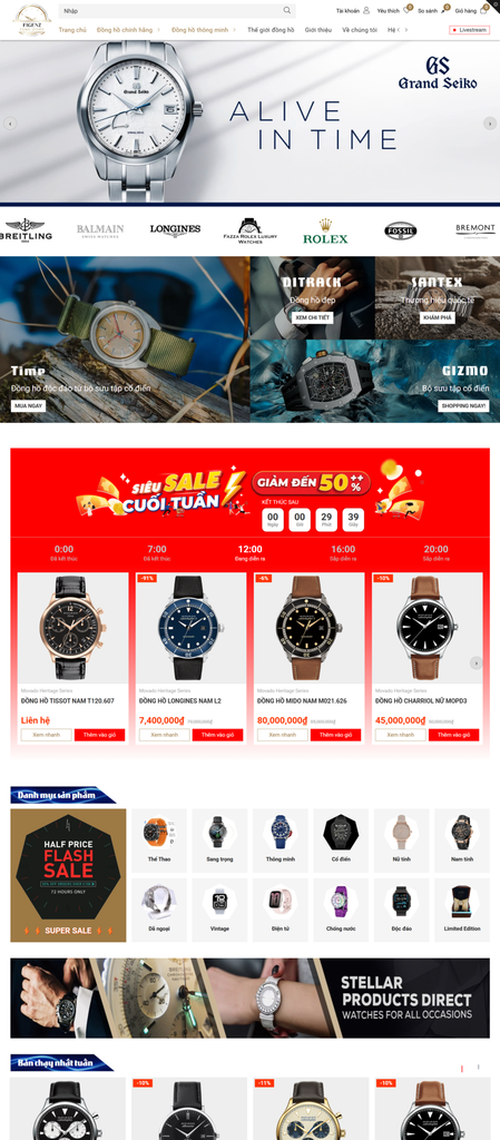 F1GENZ Luxury Watch - Đồng hồ