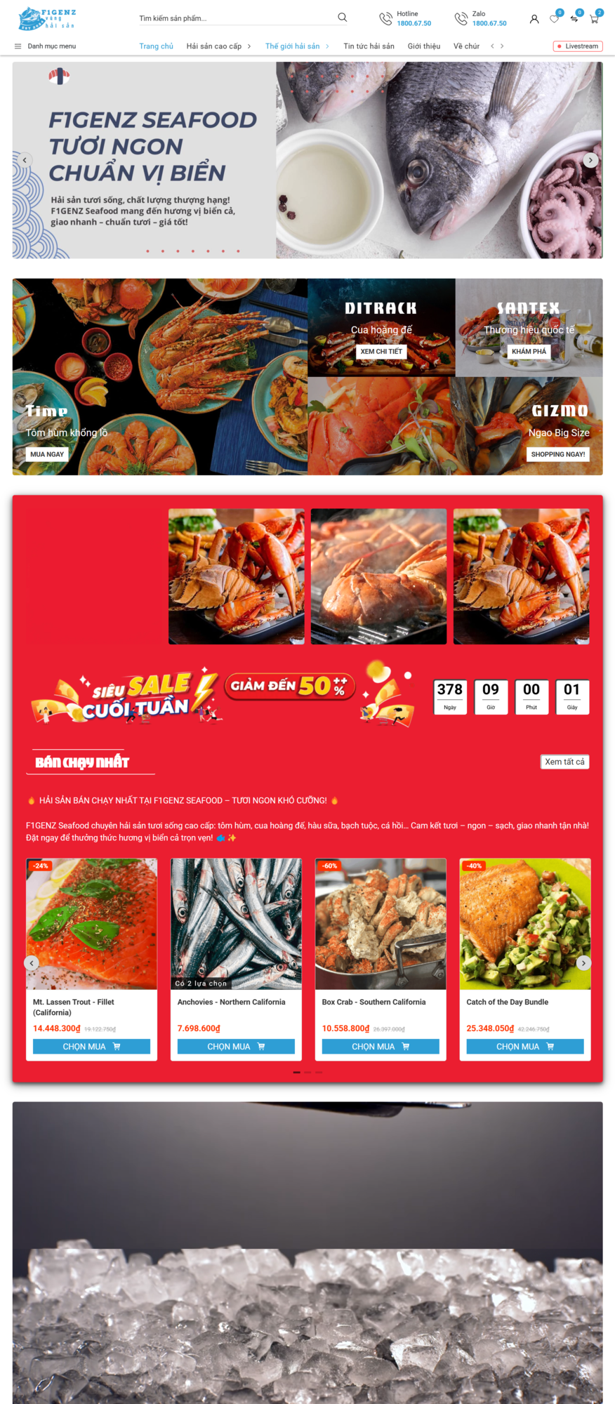 F1GENZ SeaFoods - Hải Sản