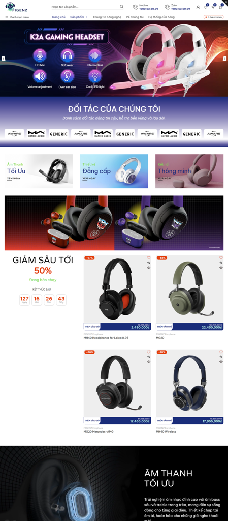 F1GENZ Earphone - Điện máy