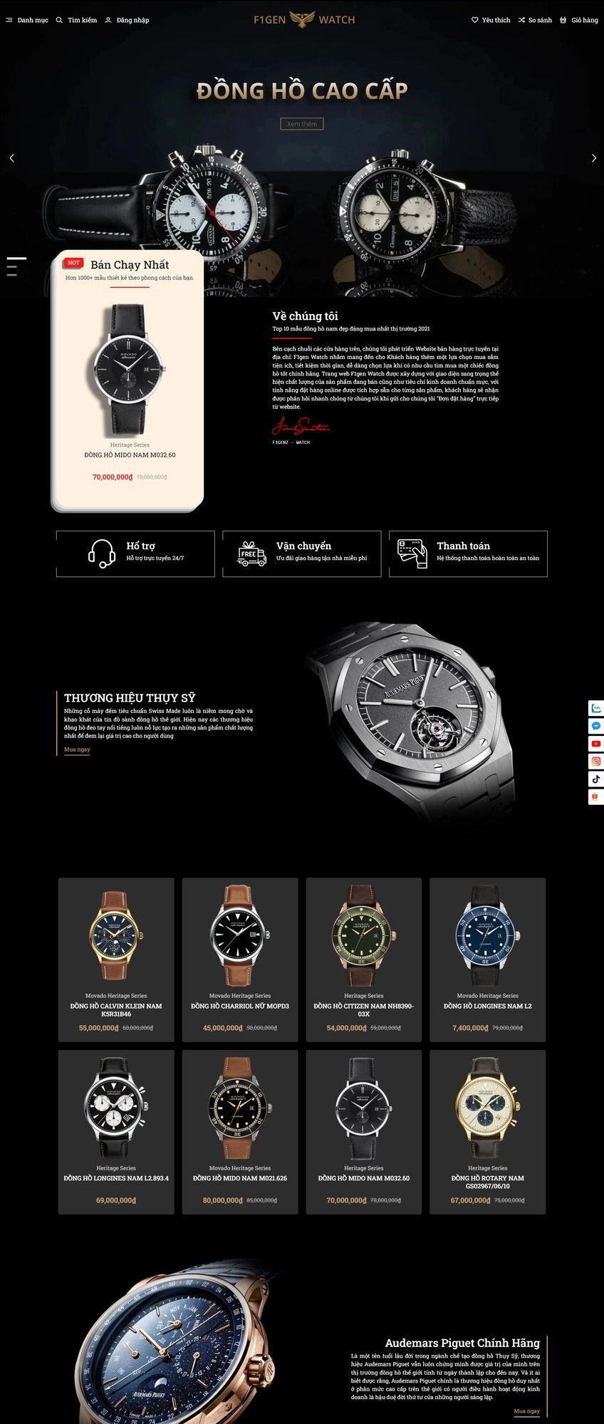 F1GENZ Watch - Đồng Hồ