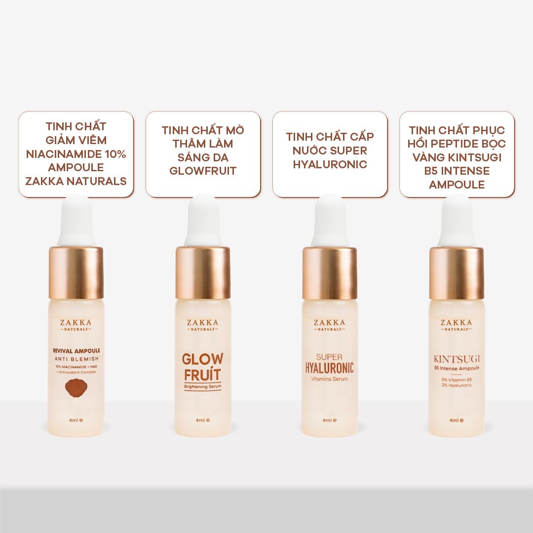  Trọn bộ sản phẩm phục hồi da trắng sáng khoẻ đẹp Multi-Serum Set 