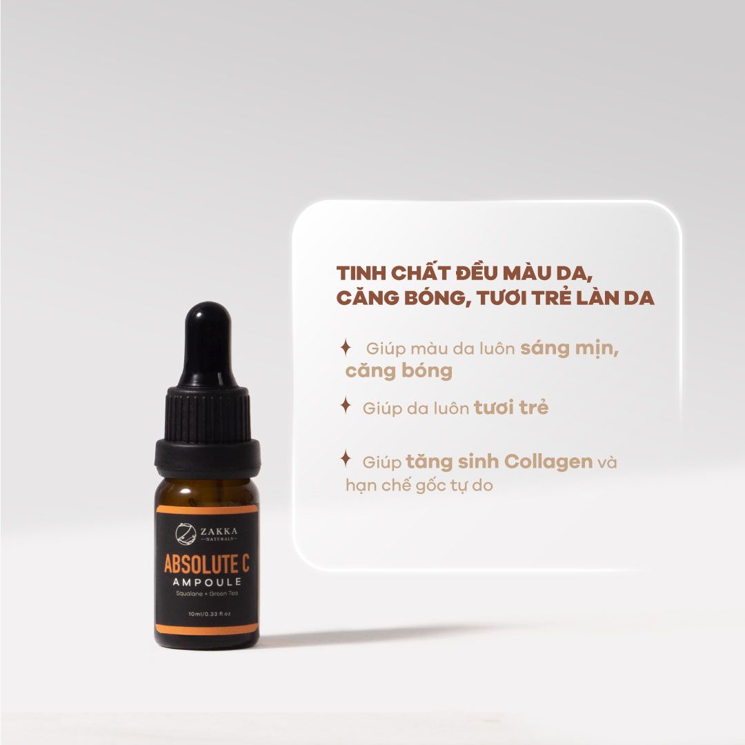  Serum Vitamin C Đều Màu Da, Chống Lão Hoá Absolute C Ampoule 10ml 