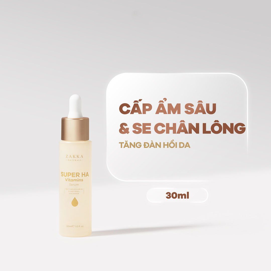  Serum Cấp Nước Hyaluronic Acid Super HA Vitamins 