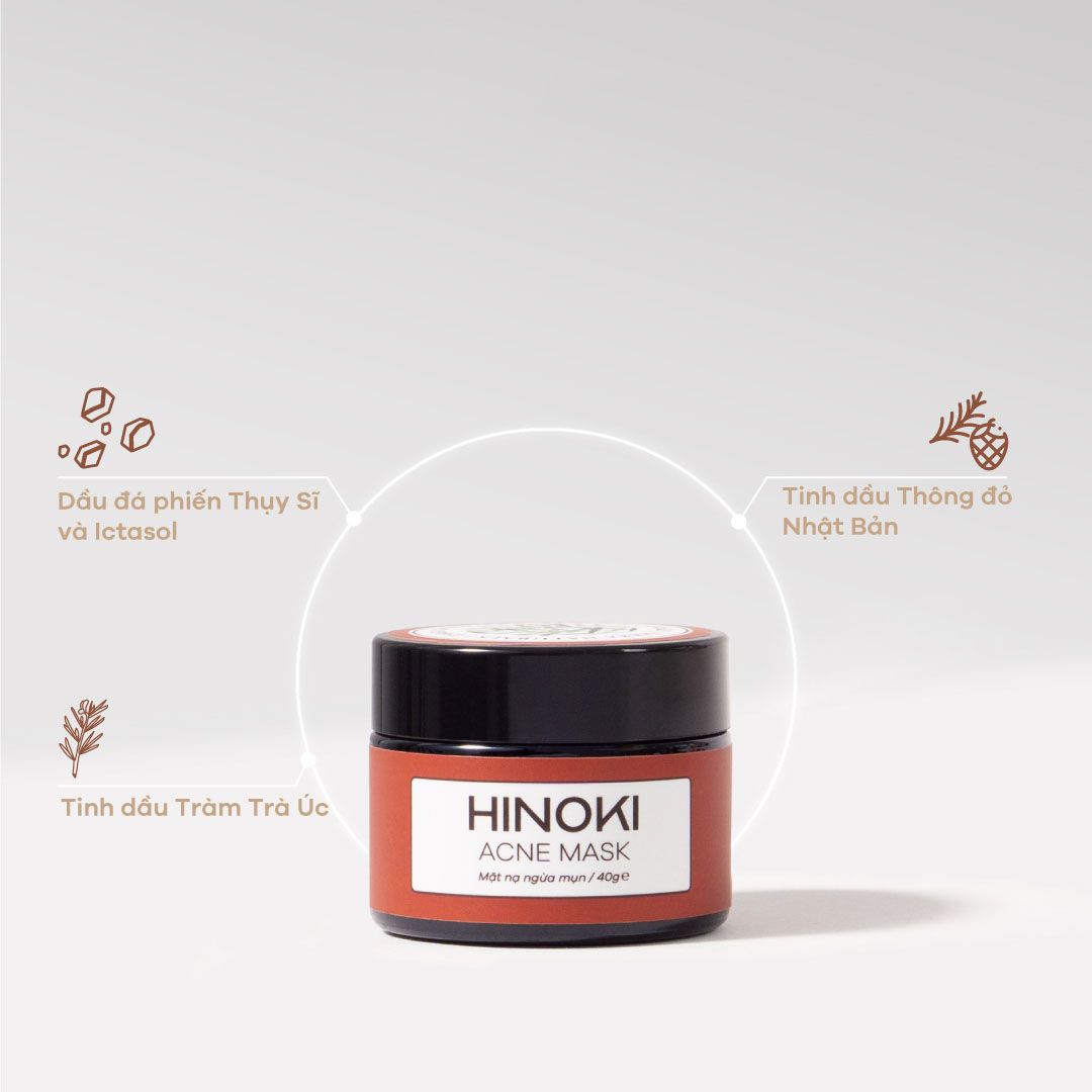  Mặt Nạ Hinoki Acne Mask 40g 