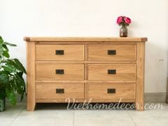 Tủ ngăn kéo gỗ sồi #9335