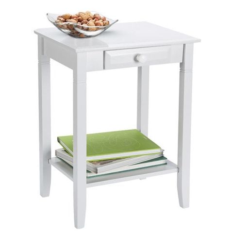 Bàn 2 tầng Black/Cherry #384