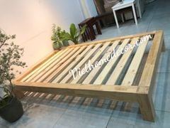 Giường gỗ caosu #5675