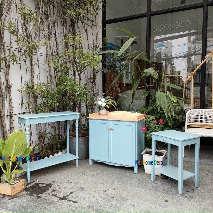 Bàn console chân tiện #9001