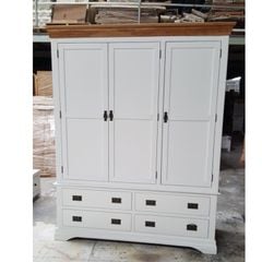 Tủ áo 3 cánh 4 hộc kéo #9082