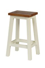 Bộ bàn ăn 2 ghế bar cao #9089WHI