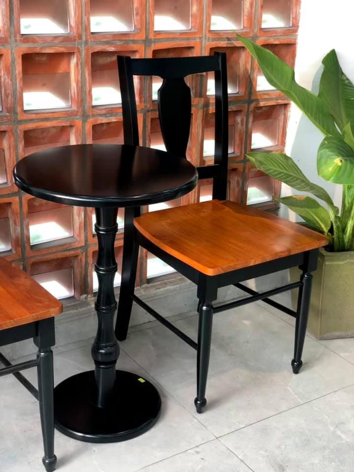 Bộ bàn trà/ bàn ăn 2 ghế #9158