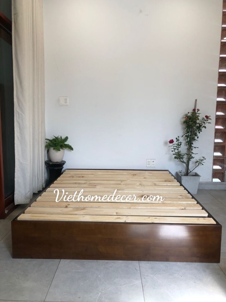 Giường hộp gỗ #9217