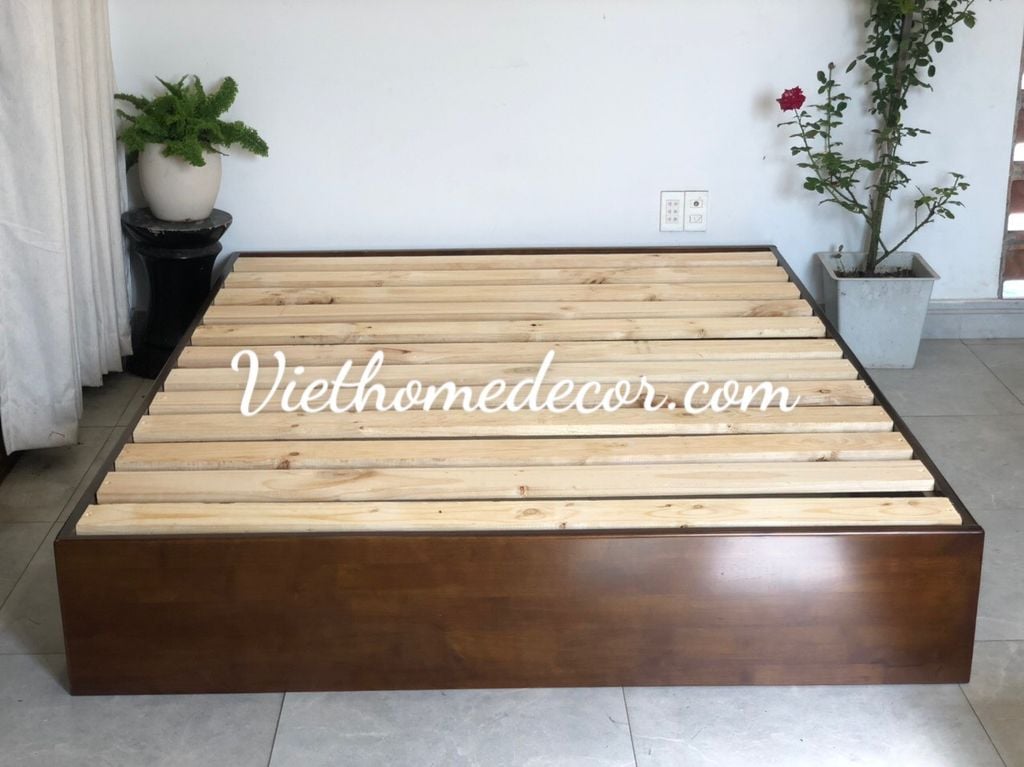 Giường hộp gỗ #9217