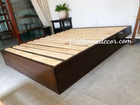 Giường hộp gỗ #9217