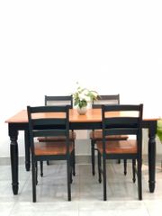Bộ bàn ăn 4 ghế Lux #9284