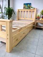 Giường ngủ 2 hộc kéo Kent Bed #8358draw