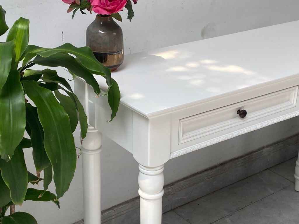 Bàn console/ trang trí/ bàn làm việc/  #9336WHI