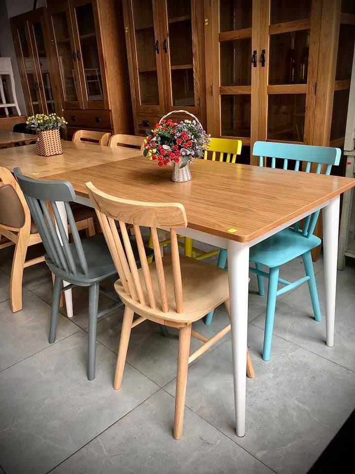 Bộ bàn ăn 4 ghế Lisa #9188