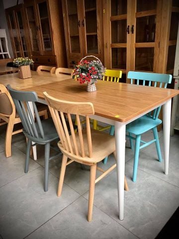 Bộ bàn ăn 4 ghế Lisa #9188