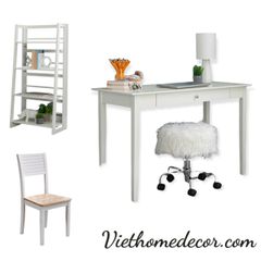 Bàn học + Kệ sách #1921SET
