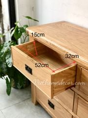 Tủ ngăn kéo gỗ sồi #9335
