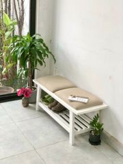 Ghế băng / kệ giày #3220WHI