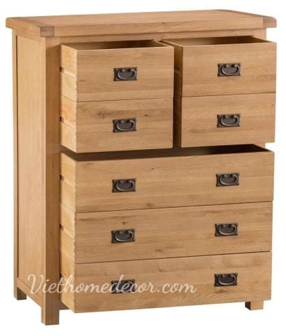 Tủ 7 ngăn kéo sồi mỹ #5427