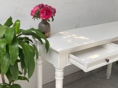 Bàn console/ trang trí/ bàn làm việc/  #9336WHI