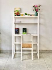 Bàn học liền kệ sách #8415