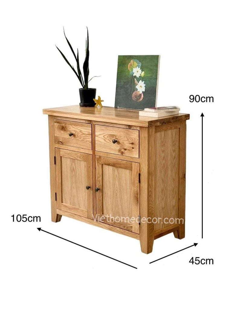 Tủ gỗ sồi mỹ #8480