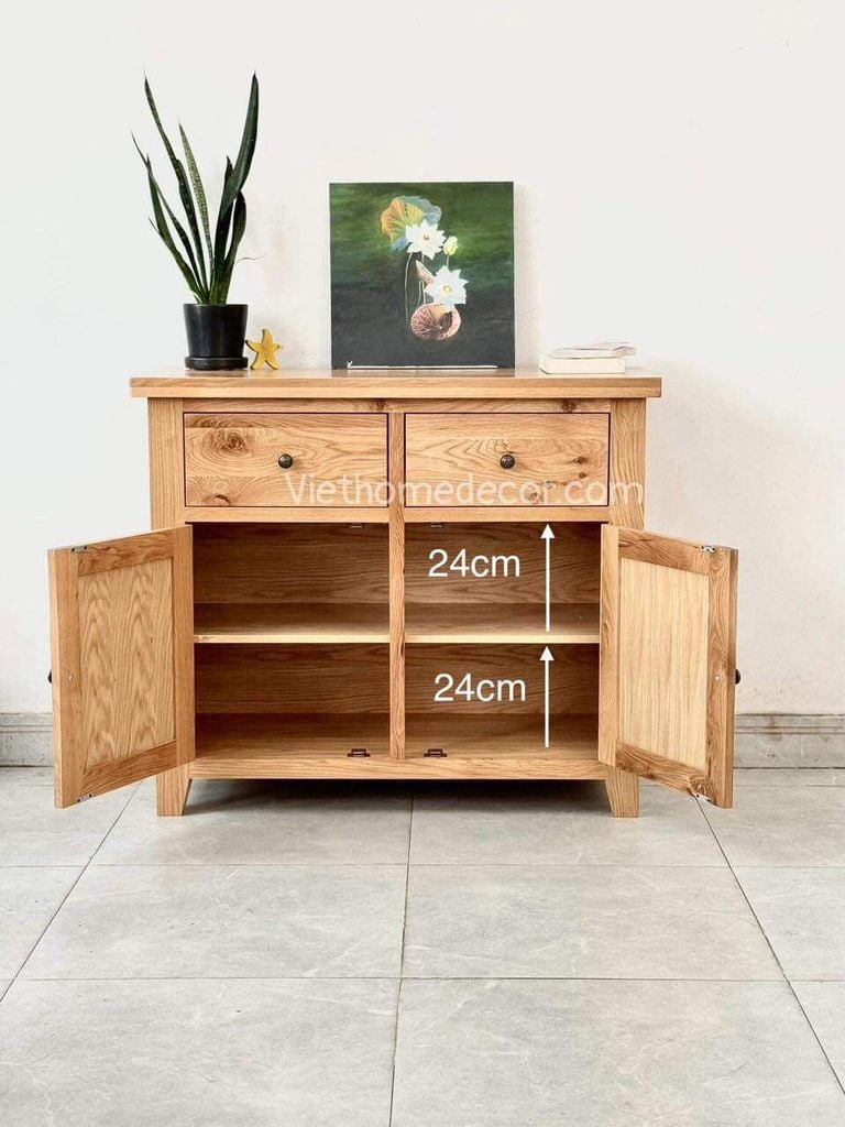 Tủ gỗ sồi mỹ #8480